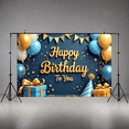 thumbnail image 5 of Glittering Banner Happy Birthday Balloon Decorative Stars for Kids Party Celebration Photo Shoot, 5 of 8