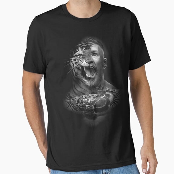 Conor McGregor Funny Retro MMA Wrestling Tribute Graphic Unisex T-Shirt, up to size 5XL