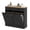 Black, variant on Laundry Hamper Cabinet, White Bathroom Storage - 2 Baskets, 2 Drawers - Freestanding Tilt-Out Hamper Organizer for Laundry Room, Bedroom