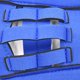 thumbnail image 4 of Guantes Deslizantes de BéIsbol para JóVenes, Manoplas EláSticas para Receptores de Softbol, Protectores de Entrenamiento para Juegos de Pelota para NiñOs Principiantes, Azul, 4 of 5