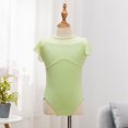 thumbnail image 6 of RFQWOVSR Girls' Flutter Sleeve Ballet Leotard for Dance Practice, 6 of 6