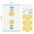thumbnail image 3 of Sm:)e It's Summer Time Lemon Kitchen Dish Towels 18 x 26 Inch Set of 4, 3 of 7
