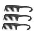 thumbnail image 2 of Shower Comb, Prevent Slipping Reliable Wide Tooth Comb Reduce Hair Loss  For Home For Beauty Salon, 2 of 8