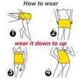 thumbnail image 7 of 2 Packs Sweat Sauna Waist Trainer for Women Non Slip Tummy Trimmer Band for Workout Lower Belly, 7 of 7