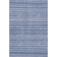 thumbnail image 2 of Addison Rugs Mayfield Premium Machine Washable Transitional Stripes Denim Rectangle Rug, 9' X 12' Machine Washable Transitional Stripes Denim Oversized Sherpa Throw Blanket, 2 of 7