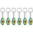 thumbnail image 1 of Paquete de llavero novedoso, recuerdo de fiesta de aguacate, bolsos, decoraciones, juego de llavero de aguacate, 6 uds. Adepaton LKX-0374, 1 of 6