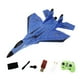 thumbnail image 1 of RC Glider RC Avión de juguete anti caída modelo Avión de ala fija juguetes al aire libre listo para volar Azul, 1 of 9