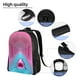 thumbnail image 5 of Disketp Pink Shark Pool Fantasy Mochila Unisex de Apertura Lateral Completa, Mochila para Laptop para Escuela, Trabajo y Viajes, 5 of 8