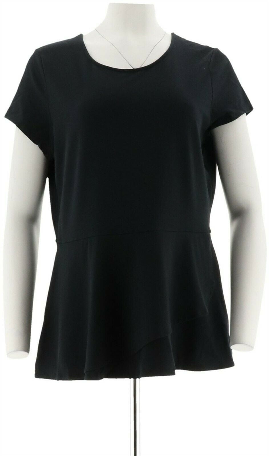 isaac mizrahi peplum top