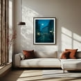 thumbnail image 2 of Night on Margaretenstraße, Vienna 01 - Vienna Austria Photography Cityscape Nightlife Street Photography Architecture City Travel Poster Black Framed Wall Art Print 12 x 16 inches, 2 of 4