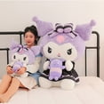 thumbnail image 4 of Sanrio-muñeco de peluche Kuromi para niños y niñas, juguete de peluche con almohada de felpa, regalo de cumpleaños, 2023, 4 of 4
