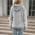thumbnail image 5 of XINXIAOO Womens Hoodies Long Sleeve Hoodie Women Pullover Cozy Sweatshirts for Women Grey Hoodie Womens Fall Outfits Women’S Clothing, 5 of 7