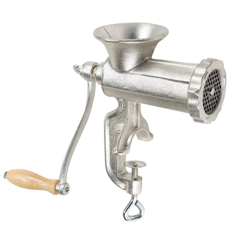 Weston 10 Manual Meat Grinder Sausage Stuffer Tin Plated Cast Iron Clamp On