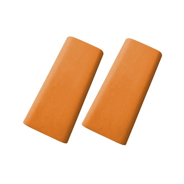2 almohadillas para asiento de barco dragón, cojín para remo, protector de remo, antideslizante, para kayak naranja