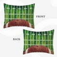 thumbnail image 4 of American Football Field Pillowcases Ball Standard Bed Pillow Case Covers, Cooling Breathable Pillow Protectors-20x26 In, 4 of 8
