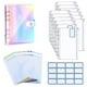 A6 Notebook Binder Cover PVC Binder Envelopes for Budgeting Expense