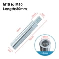 thumbnail image 3 of Angle Grinder Adapter Rod Extension Rod M10 Adapters Rod Polishing Accessories 80mm, 3 of 10