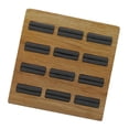 thumbnail image 2 of Caja de almacenamiento Yotijar Escaparate de la bandeja del pendiente del anillo Negro, 2 of 8