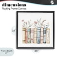 thumbnail image 4 of Stupell Industries Words That Blossom Black Framed Floater Canvas Wall Art, design by Svetlana Aleynikova, 4 of 10