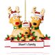 thumbnail image 1 of witfox Adornos navideños familiares personalizados 2023 - Adornos navideños personalizados Familia de 3, Calcetín con nombre personalizado Adornos navideños Regalos navideños personalizados para miemb, 1 of 4
