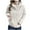 Beige-A, variant on Womens Oversized Jacket Casual Warm Half Zipper Pocket Solid Color Hoodie Top 2025 Winter Fashion Clothes Khaki S-XL