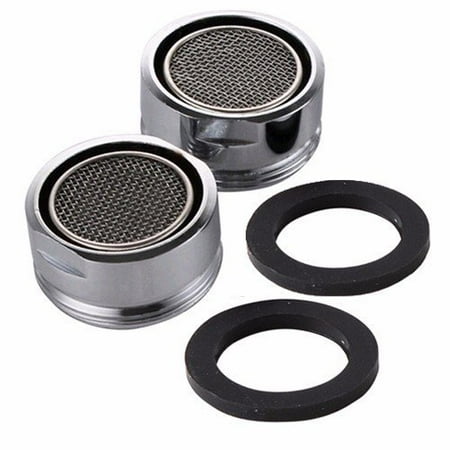 Chrome Male Aerator Wideskall® 2 Pieces 2.2 GMP 15/16