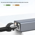 thumbnail image 4 of Adaptador Ethernet Gigabit de 1000 M, USB 3.0 Tipo C A RJ45, Estación de Acoplamiento para Juegos Gigabit Ethernet de 1000 Mbps Sin Controlador., 4 of 5