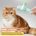 thumbnail image 4 of Zen Brush for Cats, Avatar Cat Comb, Avatore Zen Brush-Removes Fur & Relieves Pain, Upgrade Dog and Cat Hair Removal with Release Button, Multi-function Grooming Brushs for Short&Long Cat (Yellow), 4 of 10