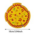 thumbnail image 2 of Ensemble de Napperons en Forme de Pizza pour Table Haute Ronde pour 4, Ensemble de Table à Manger Ronde Grande pour 4, Ensemble de Napperons pour Table à Manger pour 8, Tapis de Table pour Bébé, Table Ronde, Table et Chaises de Salle à Manger pour 4, Dessus en Verre, 2 of 3