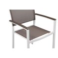 thumbnail image 2 of Pangea Home Chester 13-piece Modern Aluminum Patio Sofa Set in White/Gray, 2 of 14