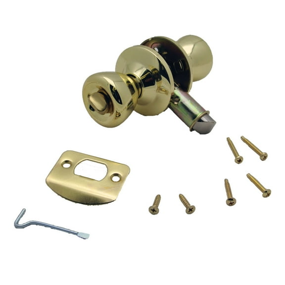AP Products 013-202 Privacy Lock Set - Polished Brass