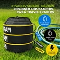 thumbnail image 7 of RV Hose Storage Bag Kit - Includes 3 Waterproof Storage Bags with Sewer Hose & Fresh Water Hose Caps, Durable Organization Holders for RVs, Campers, and Travel Trailers, 7 of 7