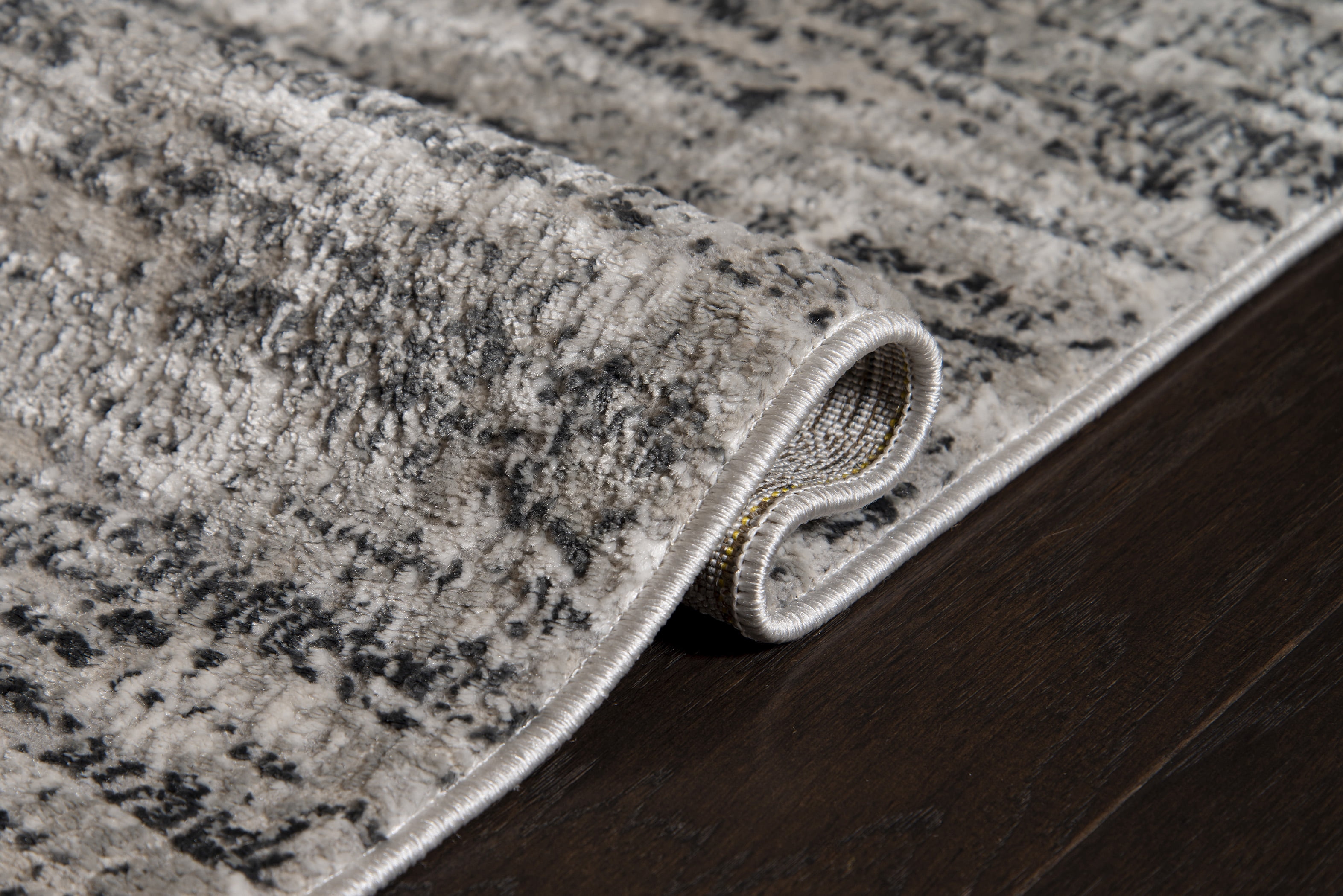 United Weavers Evolution Reaver Contemporary Abstract Area Rug, Grey, 7'10" x 10'6"