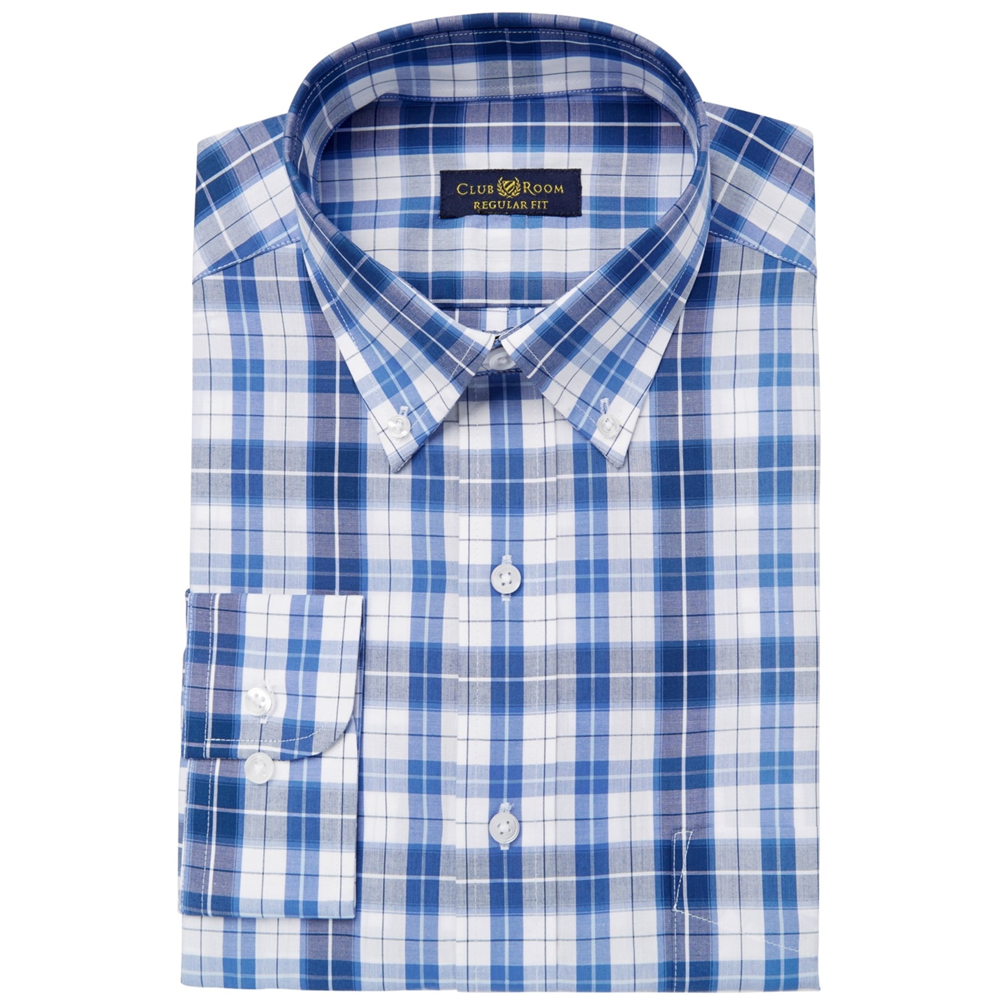 BYWX Men Long Sleeve Plaid Slim Fit Fleece Lined Thicken Button Down Shirt