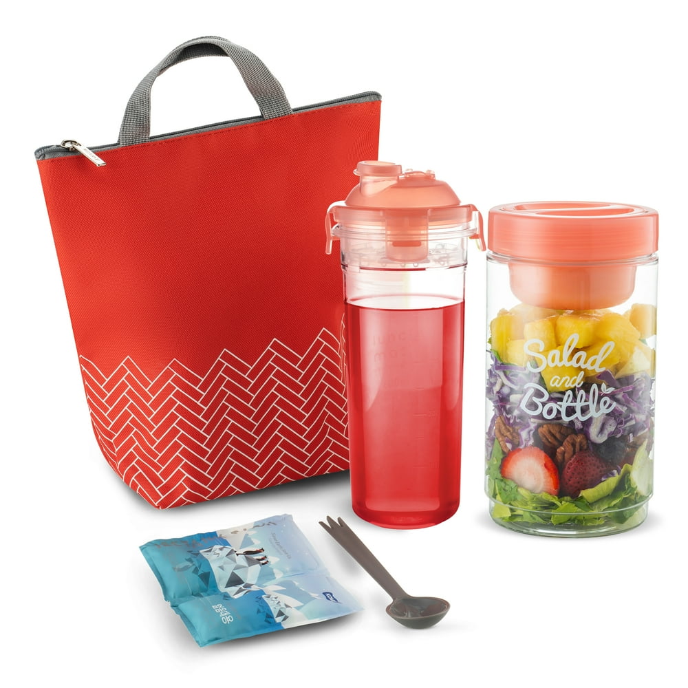 lunch bag with containers