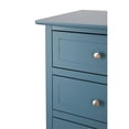 thumbnail image 7 of Glory Furniture Daniel 3 Drawer Nightstand in Teal, 7 of 7