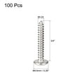 thumbnail image 2 of Unique Bargains #4 x 3/4' 304 Stainless Steel Phillips Head Self Tapping Screws 100 Pack, 2 of 4