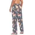 thumbnail image 3 of FORMRS Mens Pajama Pants with Pockets Cotton Sleepwear Lounge Bottoms Sizes S-2XL, Neon Llamas Pattern, 3 of 7