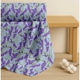 thumbnail image 4 of Soimoi Cotton Poplin Fabric Leaves & Lavender Shirting Decor Fabric Printed Yard 42 Inch Wide, 4 of 7