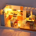 thumbnail image 2 of de Miniatura DIY de Rompecabezas de Construcción Creativa Gifts de Artesanías Hechas Baoblaze diy miniatura casa de muñecas, 2 of 7