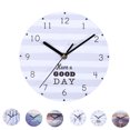 thumbnail image 3 of Tablero de densidad, reloj de pared redondo, tictac, movimiento de cuarzo, sala de estar, dormitorio, reloj decorativo sidaley JJ23605-03B, 3 of 6