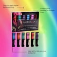 thumbnail image 4 of 10 Colors Festive Fun Hair Chalk Combs, New Chalk Hair Color for Girls, Temporary Wash out Hair Color Kids, Christmas Girl Gifts, Skin Safe Materials, 4 of 8