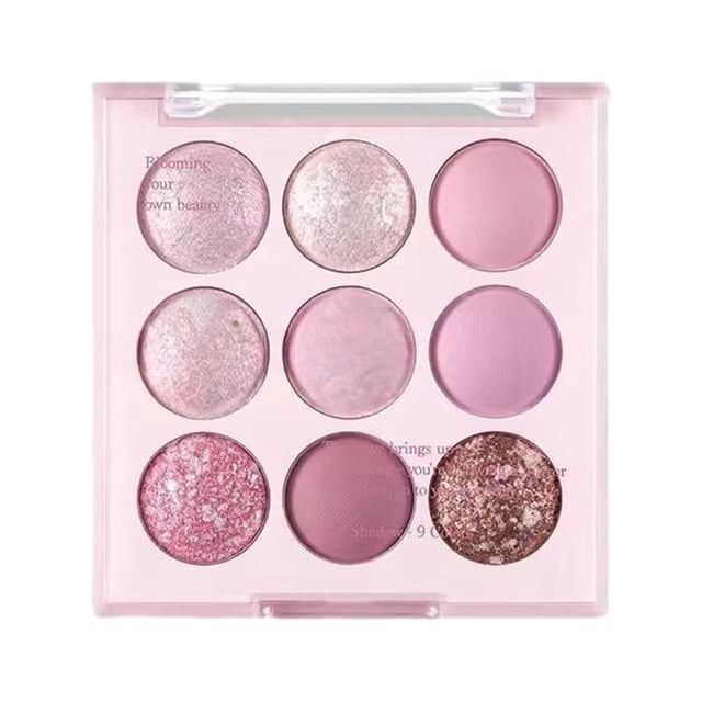 AZ Pearll 18-Color Matte & Glitter Eyeshadow Palette, Long Lasting Waterproof Makeup Kit for Blendable Eye Looks