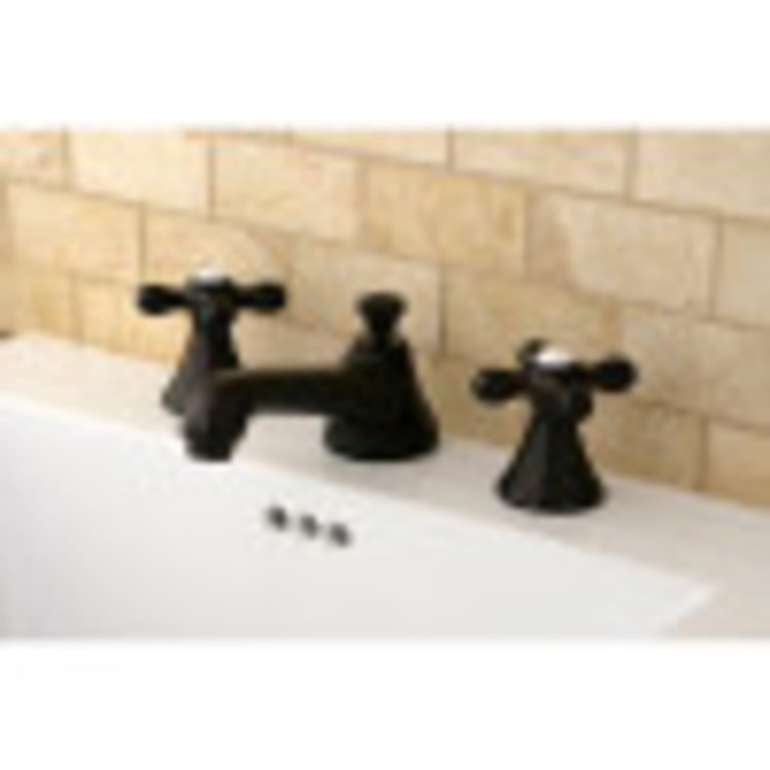 Kingston Brass KS4475AX 8 in. Widespread Bathroom Faucet, Oil Rubbed Bronze