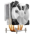 thumbnail image 4 of Coolmoon X400 Ventilador Enfriador De Cpu De 4 Pines Sata Colorido 4 Tubos De Calor De Cobre Puro 5V 3 Pines Argb Pc Radiador Para Intel/Amd Scienceny EL012148-00, 4 of 6