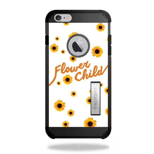 Skin Decal Wrap Compatible With Spigen iPhone 6 Plus/6s Plus Armor Kickstand Flower Child - image 1 of 4