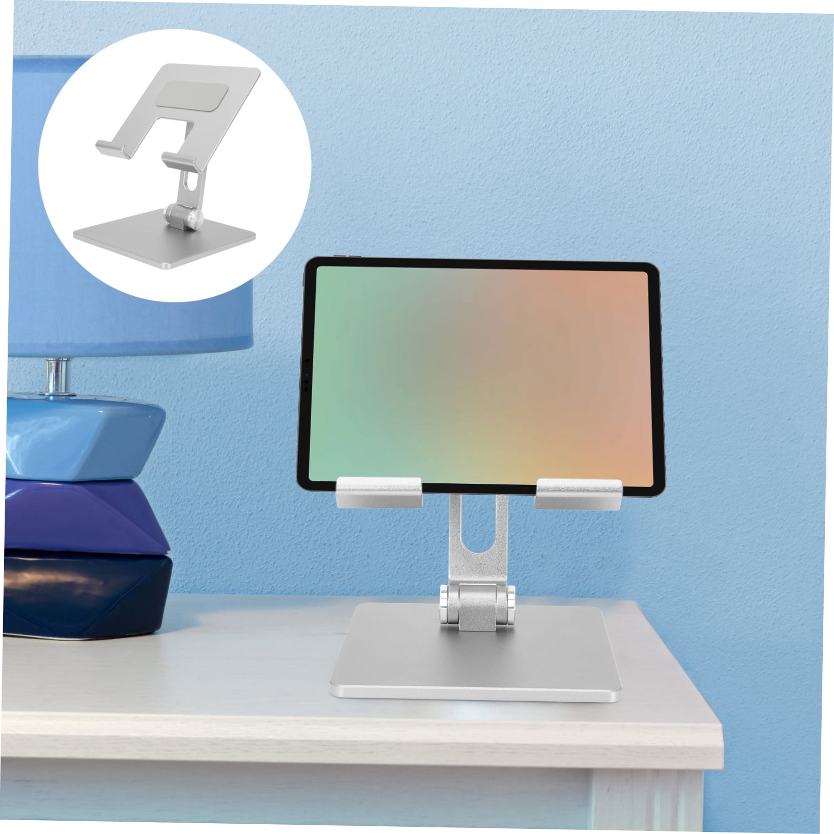 TABLZONE Adjustable Folding Laptop Stand with Angle Control for Home and Office Use, Portable 1-Pack