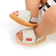 thumbnail image 4 of Baby Boys Girls Sandals, Soft Non-Slip Rubber Sole Summer Infant Toddler Baby Walking Shoes, Flat Shoes First Walkers 0-18M, 4 of 8