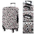 thumbnail image 5 of White Cow Black Spot Pattern Luggage Cover Fashion Suitcase Cover Baggage Covers Fit 25-28 Inch Luggage (Go Travel), 5 of 5