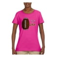 thumbnail image 2 of Wild Bobby Football Fingerprint It's in My DNA Sports Women Graphic Tee, 2 of 6